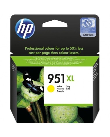 Cartucho de tinta original hp nº951 xl alta capacidad/ amarillo