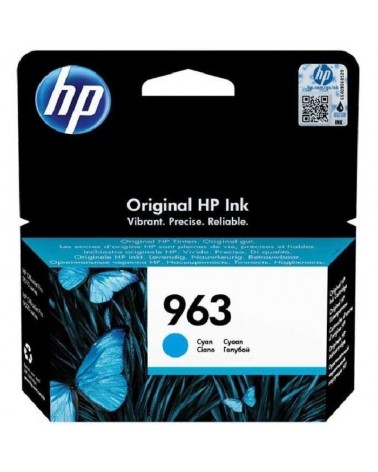 Cartucho de tinta original hp nº963/ cian
