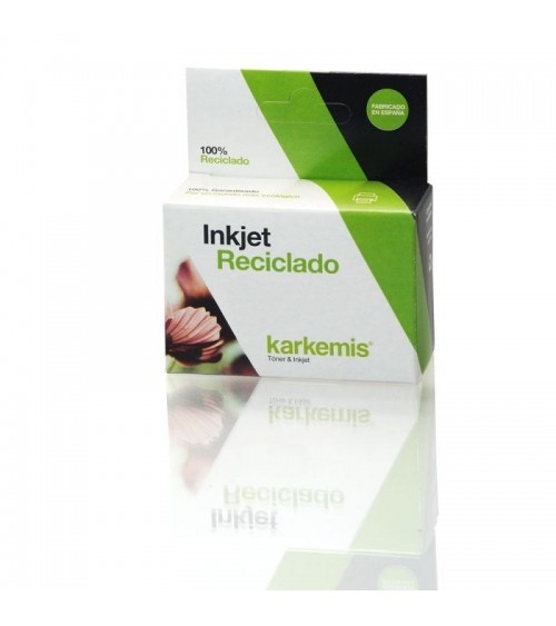 Cartucho de tinta reciclado karkemis epson t1281/ t1282/ t1283/ t1284 multipack/ cian/ magenta/ amarillo/ negro
