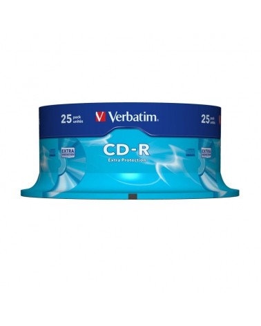 Cd-r verbatim datalife 52x/ tarrina-25uds