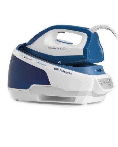 Centro de planchado orbegozo vp 8600/ 2400w/ depósito de agua 2l