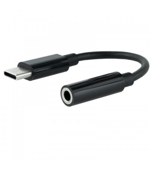 Conversor usb tipo-c nanocable 10.24.1205/ usb tipo-c macho - jack 3.5 hembra