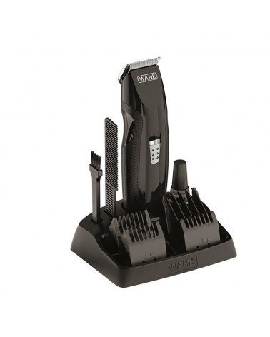 Cortabarbas wahl 5606-526/ a pilas/ 10 accesorios