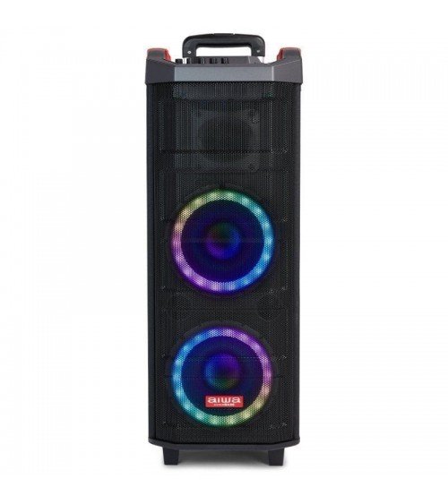 Altavoz portable con bluetooth aiwa fire kbtus-608mkii/ 600w/ 2.0