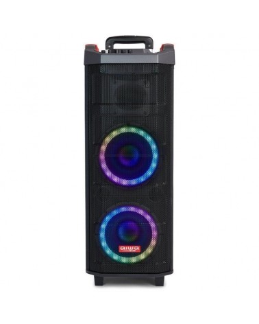 Altavoz portable con bluetooth aiwa fire kbtus-608mkii/ 600w/ 2.0