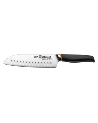 Cuchillo santoku bra efficient a198004/ hoja 180mm/ acero inoxidable