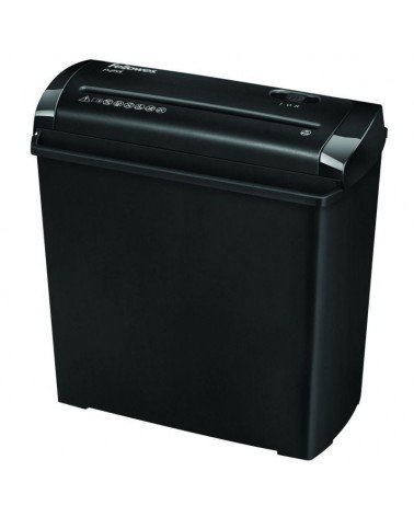 Destructora fellowes p-25s/ corte en tiras de 7mm/ negra