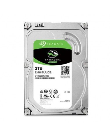 Disco duro seagate barracuda 2tb/ 3.5'/ sata iii/ 256mb