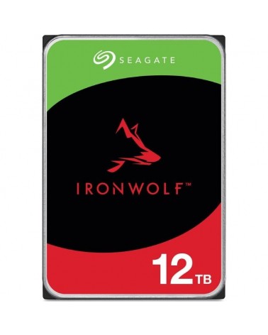 Disco duro seagate ironwolf nas st12000vn0008 12tb/ 3.5'/ sata iii/ 256mb