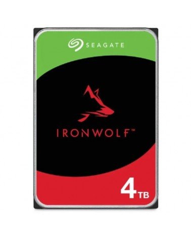 Disco duro seagate ironwolf nas st4000vn006 4tb/ 3.5'/ sata iii/ 256mb