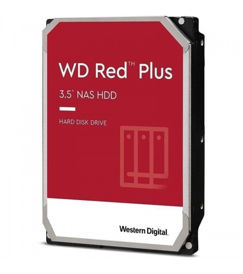 Disco duro western digital wd red plus nas 4tb/ 3.5'/ sata iii/ 256mb