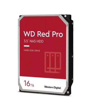 Disco duro western digital wd red pro nas 16tb/ 3.5'/ sata iii/ 512mb
