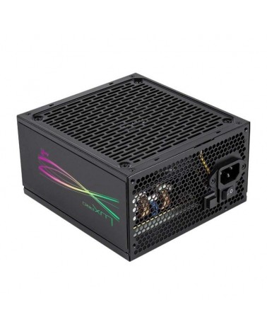 Fuente de alimentación aerocool luxpro rgb750m/ 750w/ ventilador 14cm/ 80 plus bronze