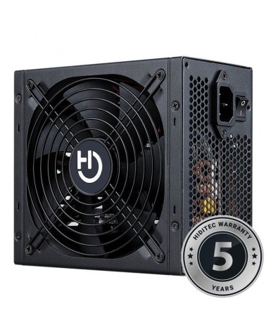 Fuente de alimentación hiditec bz650/ 650w/ ventilador 14cm/ 80 plus bronze