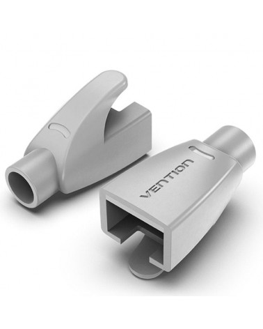 Funda protectora rj45 vention iodh0-50/ 50 uds/ gris