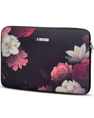 Funda subblim trendy sleeve neo flowers para portátiles hasta 15.6'
