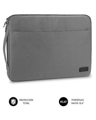 Funda subblim urban laptop sleeve para portátiles hasta 15.6'/ gris