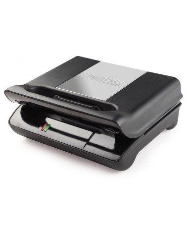 Grill eléctrico princess panini grill 117002/ 700w/ tamaño 23*13cm