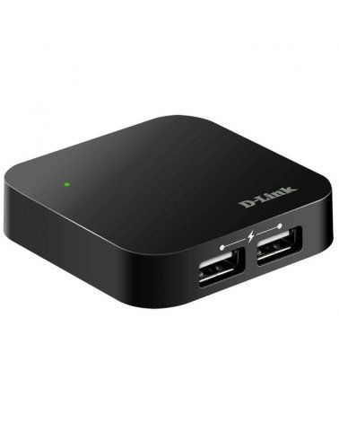 Hub usb 2.0 con alimentación externa d-link dub-h4/ 4xusb