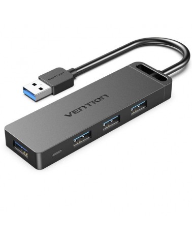 Hub usb 3.0 vention chlbb/ 4xusb/ 1xmicrousb pd