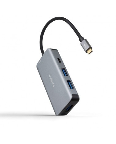 Hub usb 3.2 gen1 nanocable 10.16.1005/ 3xusb/ 1xusb tipo-c/ 1xusb tipo-c pd