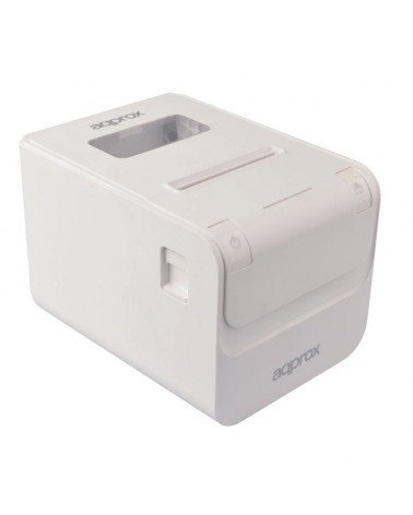 Impresora de tickets approx apppos80amusewh/ térmica/ ancho papel 80mm/ usb-rs232-ethernet/ blanca