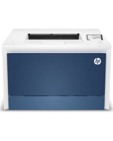 Impresora láser color hp laserjet pro 4202dn dúplex/ blanca y azul