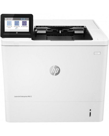 Impresora láser monocromo hp laserjet enterprise m612dn dúplex/ blanca