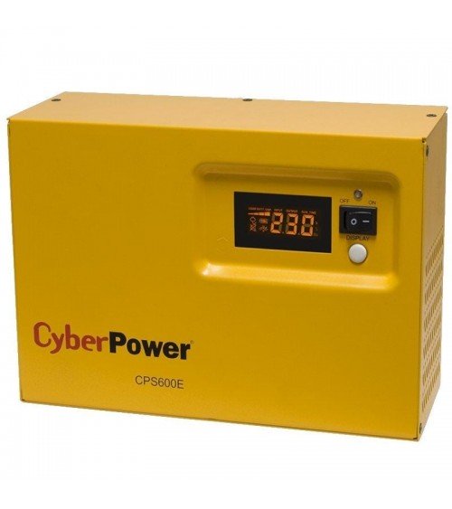 Inversor de corriente cyberpower cps600e/ 600va/ 420w schuko