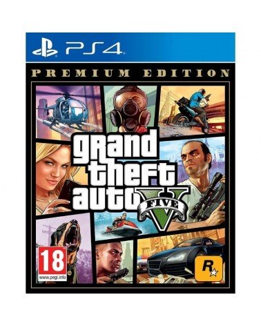 Juego para consola sony ps4 grand theft auto v edición premium