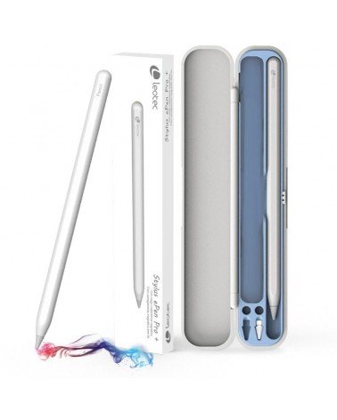 Lápiz electrónico leotec lestp03w stylus epen pro+ para ipad y ipad pro/ blanco