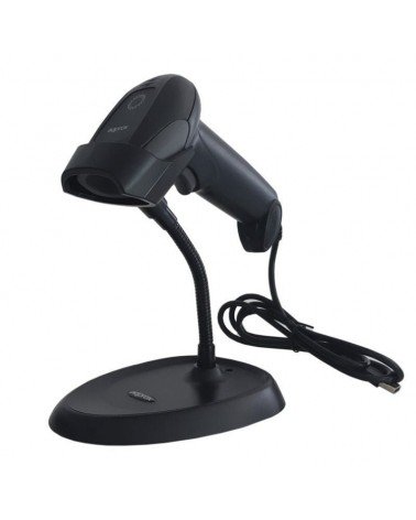Lector de código de barras 1d approx appls11as/ usb/ incluye soporte
