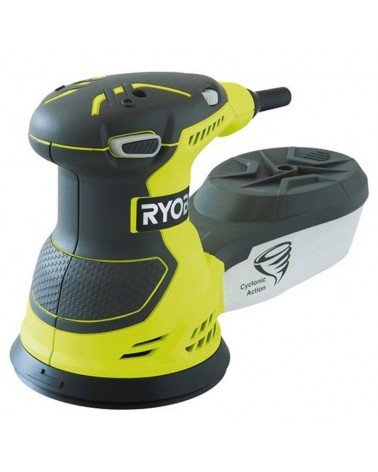 Lijadora excéntrica ryobi ros300/ 300w/ incluye 5 lijas