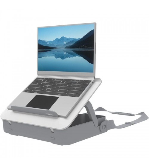 Maletín con elevador fellowes breyta para portátiles hasta 14'/ blanco