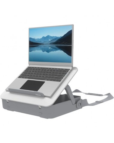 Maletín con elevador fellowes breyta para portátiles hasta 14'/ blanco
