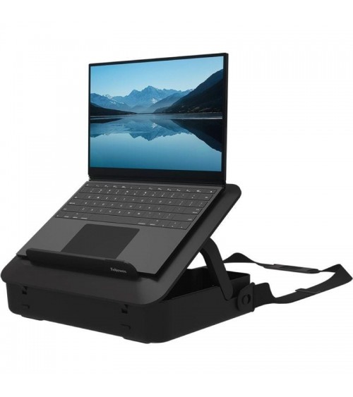 Maletín con elevador fellowes breyta para portátiles hasta 14'/ negro