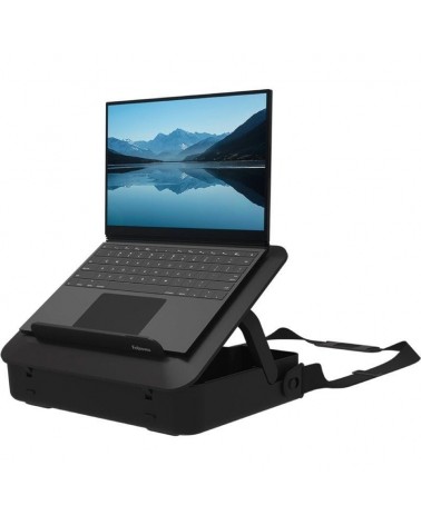 Maletín con elevador fellowes breyta para portátiles hasta 14'/ negro