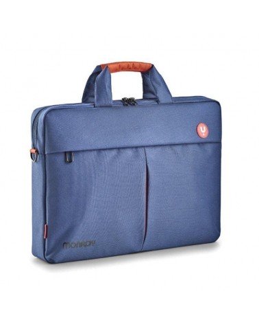 Maletín monray seaman para portátiles hasta 15.6'/ azul