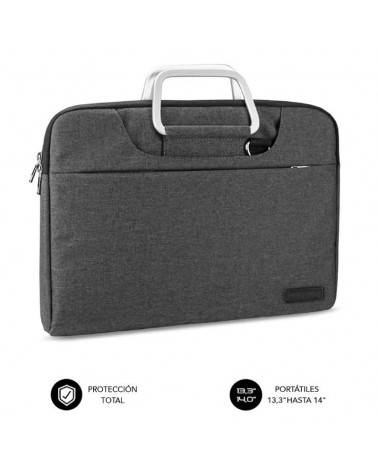 Maletín subblim business para portátiles 13.3-14'/ gris