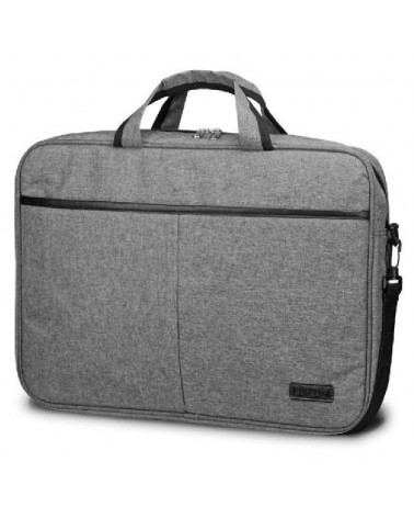 Maletín subblim elite laptop bag para portátiles hasta 14'/ cinta para trolley/ gris