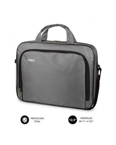 Maletín subblim oxford para portátiles hasta 12.5'/ gris