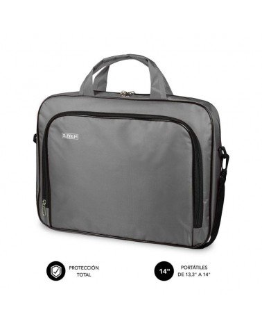 Maletín subblim oxford para portátiles hasta 14'/ gris