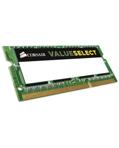 Memoria ram corsair valueselect 8gb/ ddr3/ 1600mhz/ 1.35v-1.5v/ cl11/ sodimm