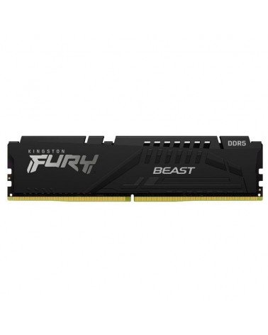 Memoria ram kingston fury beast 16gb/ ddr5/ 5200mhz/ 1.1v/ cl38/ dimm