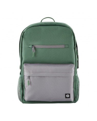 Mochila hp 7j595aa campus para portátiles hasta 15.6'/ verde y gris