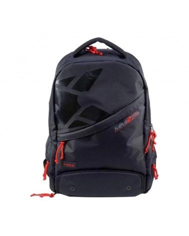 Mochila noxsport mm2 pro/ negra y roja