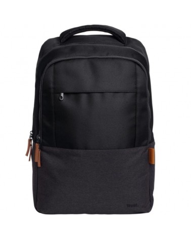 Mochila trust lisboa para portátiles hasta 16'/ negra