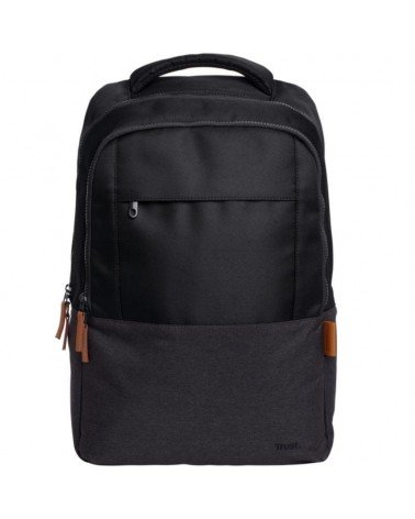 Mochila trust lisboa para portátiles hasta 16'/ negra