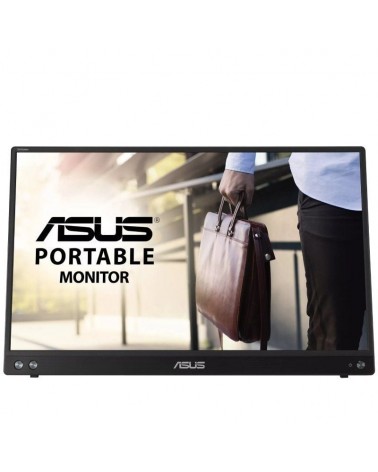 Monitor portátil asus zenscreen mb16acv 15.6'/ full hd/ negro