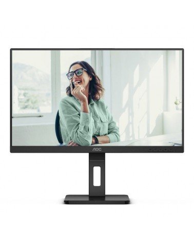 Monitor profesional aoc q27p3cv 27'/ qhd/ multimedia/ regulable en altura/ negro